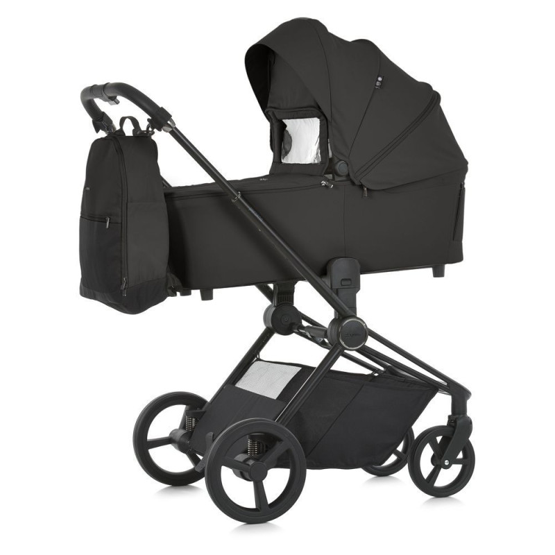 Коляска універсальна 2в1 ElCamino ME 1091-1 PERSONA Total Black