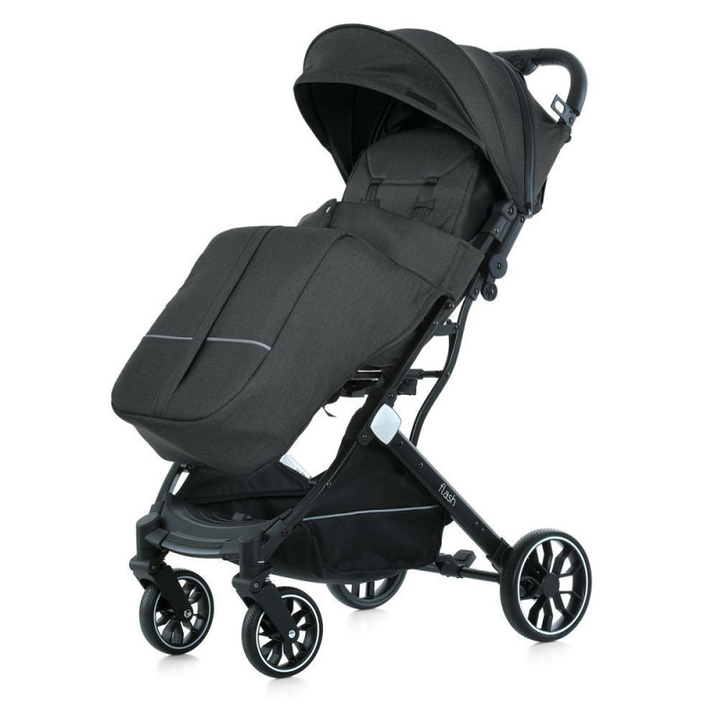 Коляска дитяча Bambi M 5727-1 FLASH Almost Black