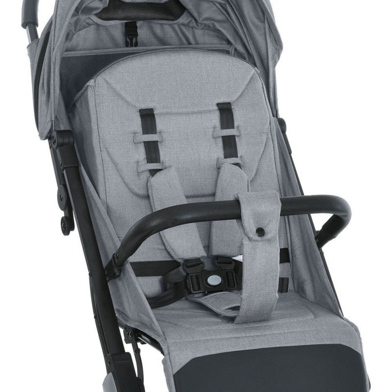 Коляска дитяча Bambi M 5727-1 FLASH Silver Gray