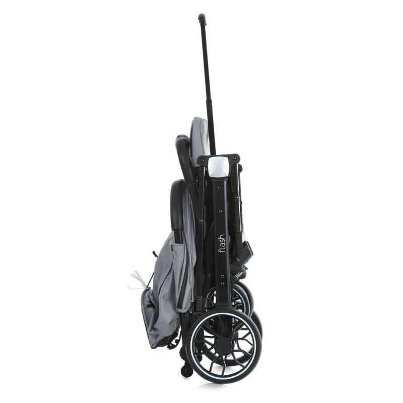 Коляска дитяча Bambi M 5727-1 FLASH Silver Gray
