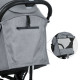 Коляска дитяча Bambi M 5727-1 FLASH Silver Gray