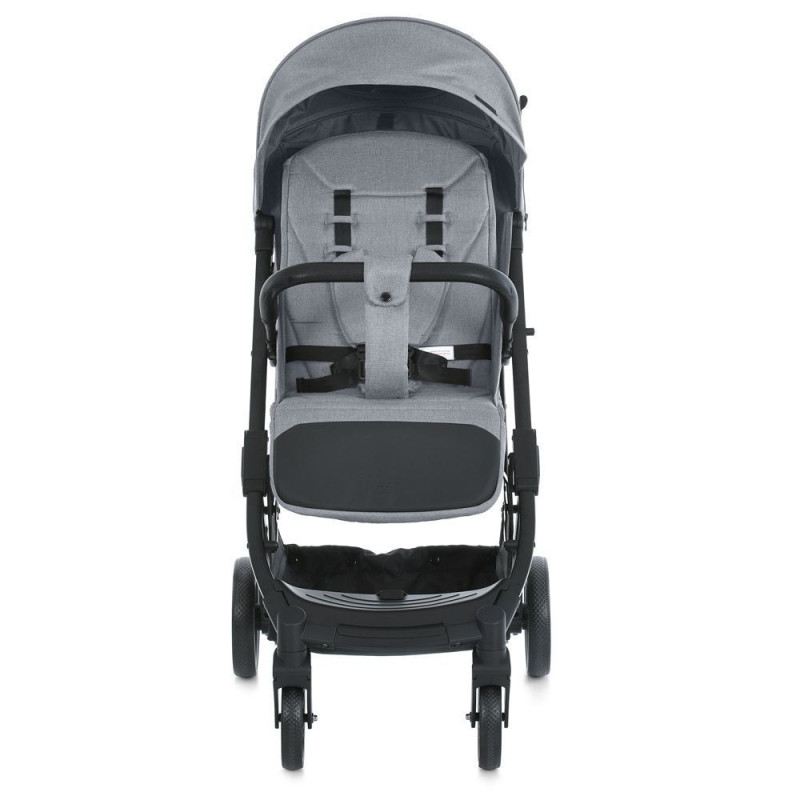 Коляска дитяча Bambi M 5727-1 FLASH Silver Gray