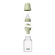 Дитяча пластикова пляшечка BIBS Baby Bottle Round Silicone 150 мл Slow Flow Ivory (повільний потік)