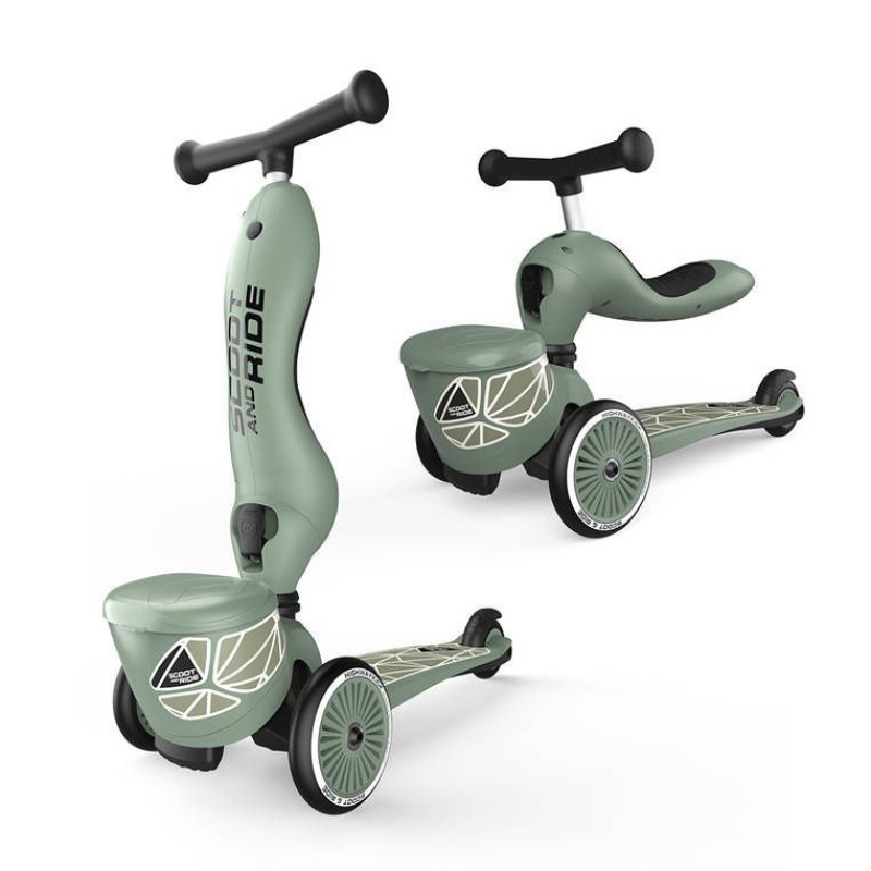 Самокат Scoot and Ride серії Highwaykick-1 Lifestyle зелений, 1-5років