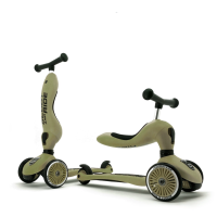 Самокат Scoot and Ride серії Highwaykick-1 оливковий, 1-5 років