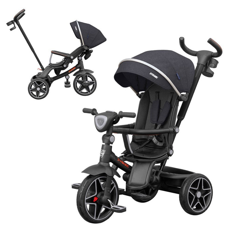 Велосипед триколісний TILLY DYNAMIC T-3810 BLACK /1/