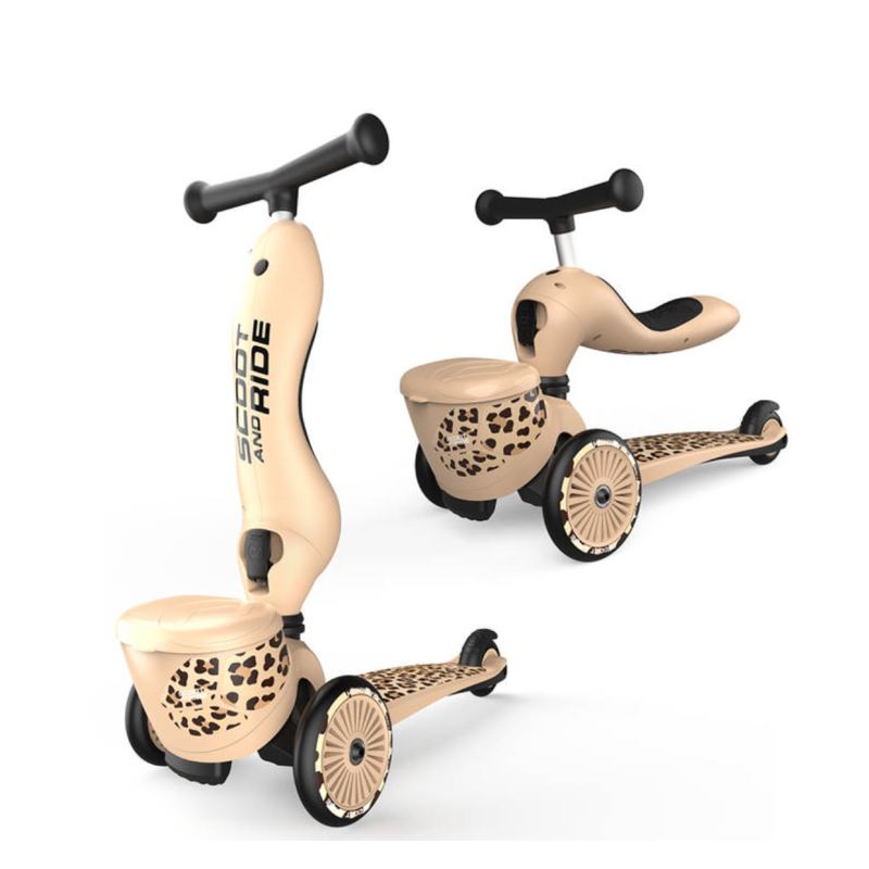 Самокат Scoot and Ride серії Highwaykick-1 Lifestyle леопард, 1-5років