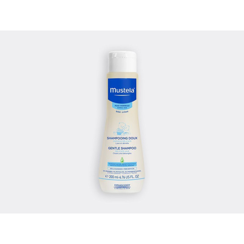 Пом'якшуючий шампунь для волосся Mustela Gentle Shampoo 200 мл