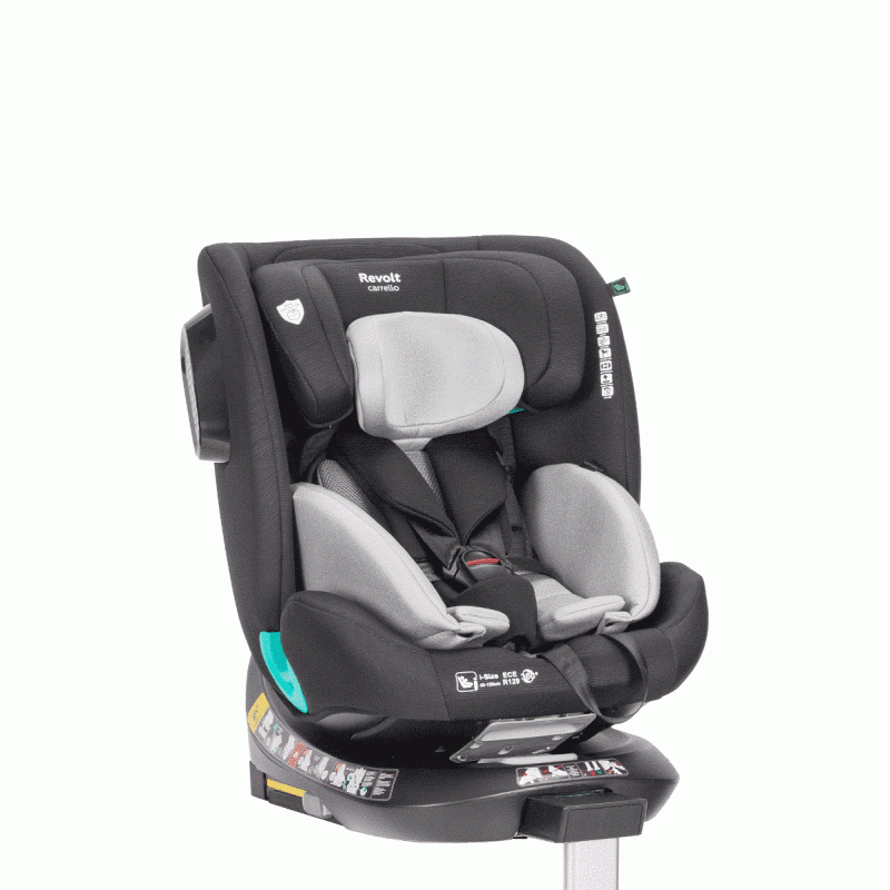 Автокрісло CARRELLO Revolt CRL-15805/1 Sky Grey i-Size 40-150см ISOFIX, поворот, опор.стійка /1/