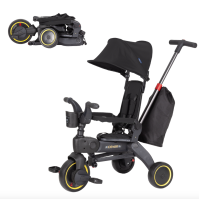 Велосипед триколісний TILLY COMBI T-392 BLACK /1/