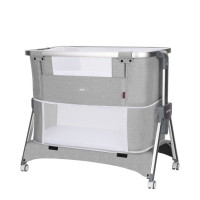 Дитяче ліжечко-манеж CARRELLO Aria CRL-16401 Silver Grey /1/