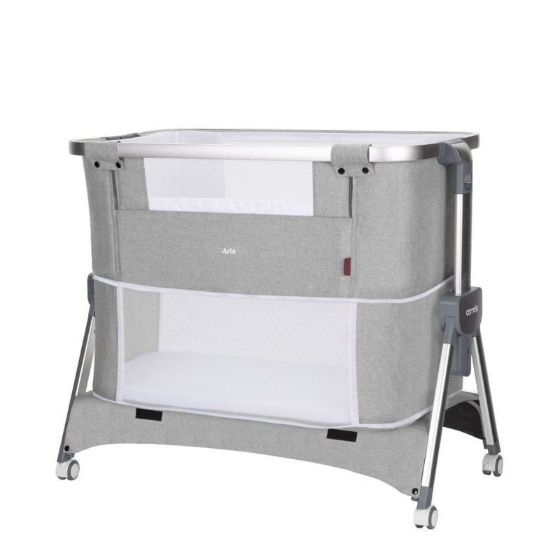 Дитяче ліжечко-манеж CARRELLO Aria CRL-16401 Silver Grey /1/