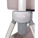 Дитяче ліжечко-манеж CARRELLO Aria CRL-16401 Silver Grey /1/