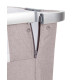 Дитяче ліжечко-манеж CARRELLO Aria CRL-16401 Silver Grey /1/