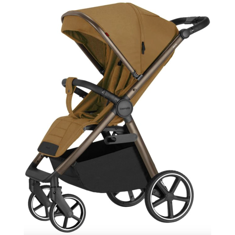 Прогулянкова коляска CARRELLO Bravo SL Deluxe CRL-5520 Caramel Beige /1/