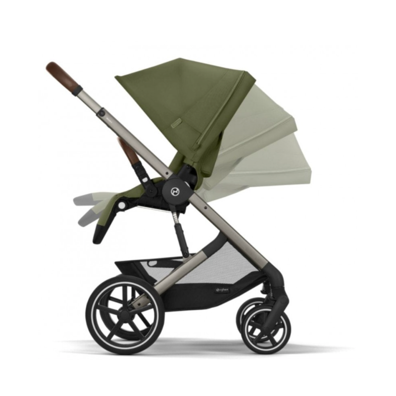 Коляска 2 в 1 Cybex Balios S lux Moss Green