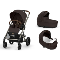 Коляска 2 в 1 Cybex Balios S lux 2025 Chocolate brown