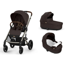 Коляска 2 в 1 Cybex Balios S lux 2025 Chocolate brown