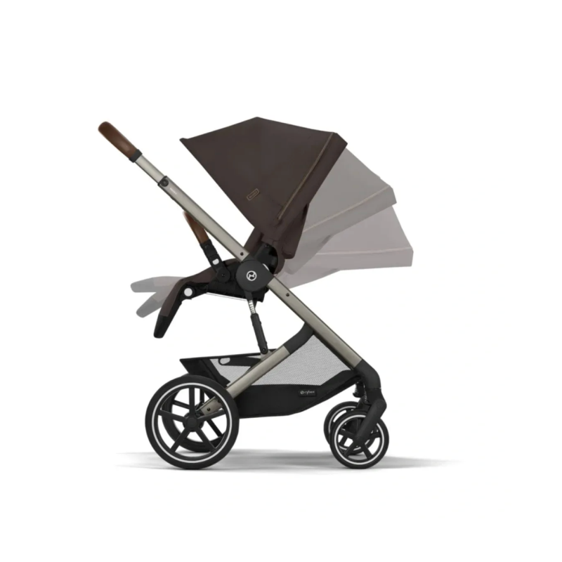 Коляска 2 в 1 Cybex Balios S lux 2025 Chocolate brown