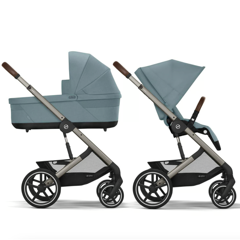 Коляска 2 в 1 Cybex Balios S lux 2025 Stormy blue