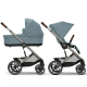 Коляска 2 в 1 Cybex Balios S lux 2025 Stormy blue