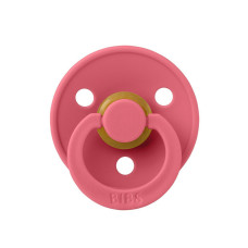Пустушка Bibs Colour Latex Coral розмір 1