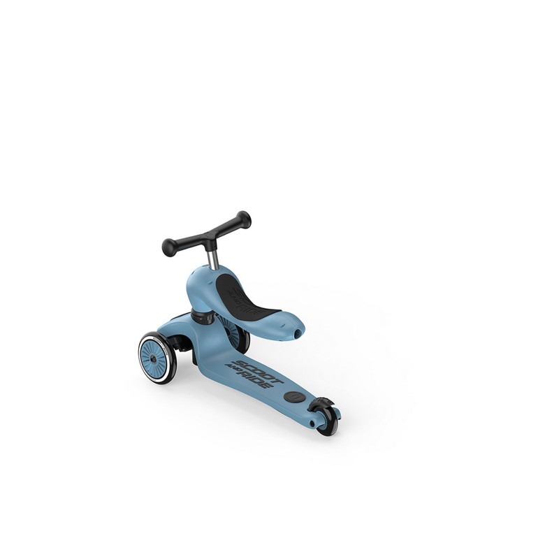 Самокат Scoot and Ride серії Highwaykick-1 Push and Go сіро-синій