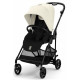 Коляска Cybex Melio Carbon Canvas White (з бампером)