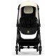 Коляска Cybex Melio Carbon Canvas White (з бампером)