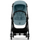 Коляска Cybex Melio Carbon Stormy Blue (з бампером)