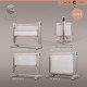 Електрична колиска Cavoe 4 в 1 COQ Cashmere
