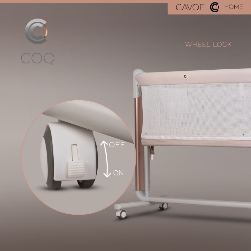 Електрична колиска Cavoe 4 в 1 COQ Cashmere