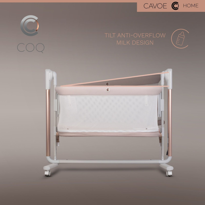 Електрична колиска Cavoe 4 в 1 COQ Cashmere