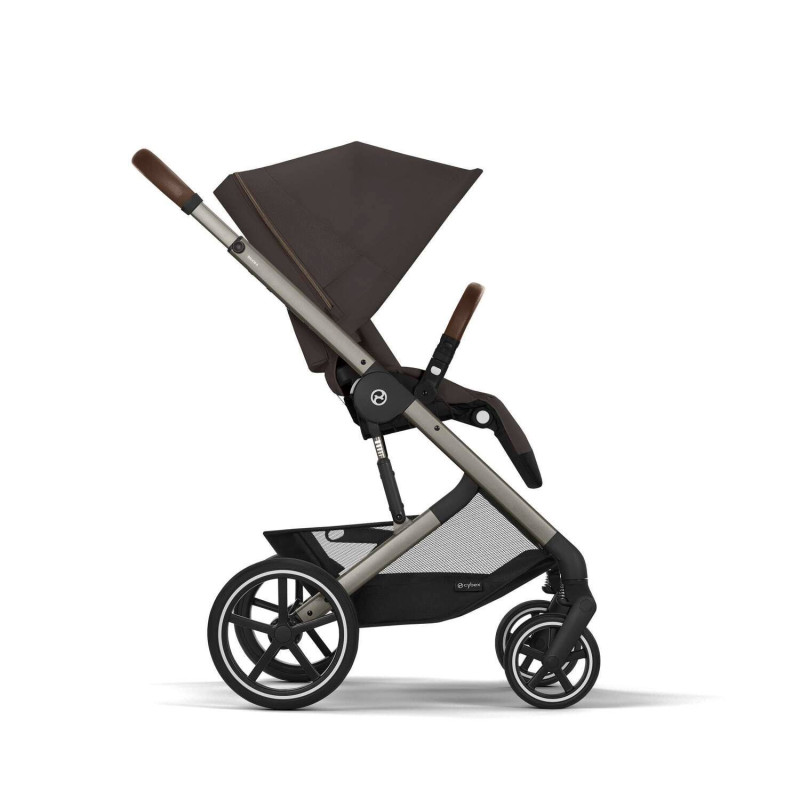 Коляска Cybex Balios S Lux Chocolate Brown (Taupe Frame)