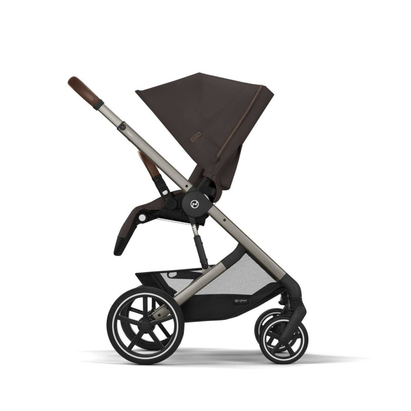 Коляска Cybex Balios S Lux Chocolate Brown (Taupe Frame)