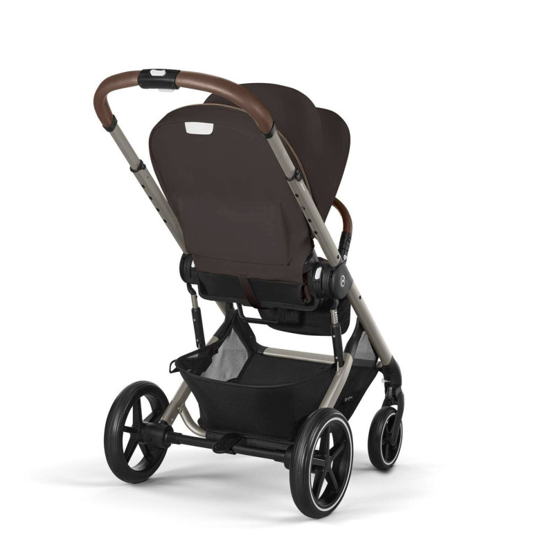 Коляска Cybex Balios S Lux Chocolate Brown (Taupe Frame)