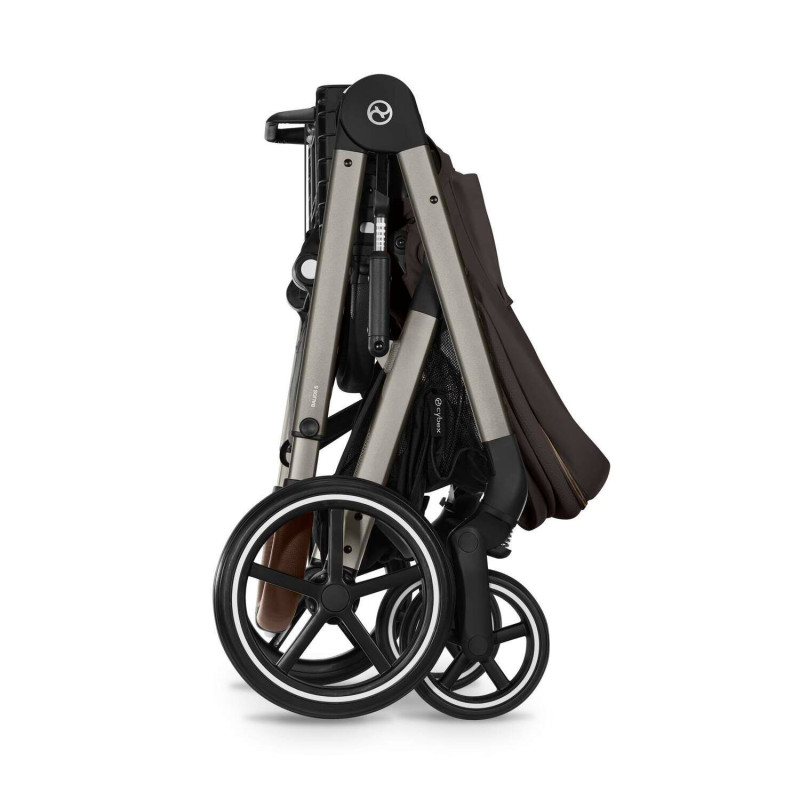 Коляска Cybex Balios S Lux Chocolate Brown (Taupe Frame)