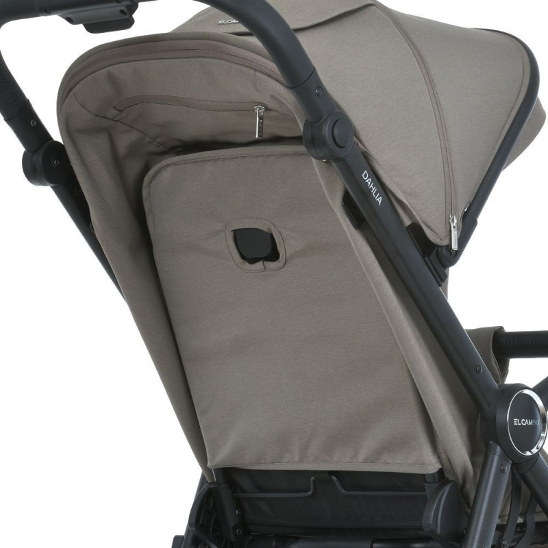 Коляска дитяча ElCamino ME 1181 DAHLIA Milk Chocolate