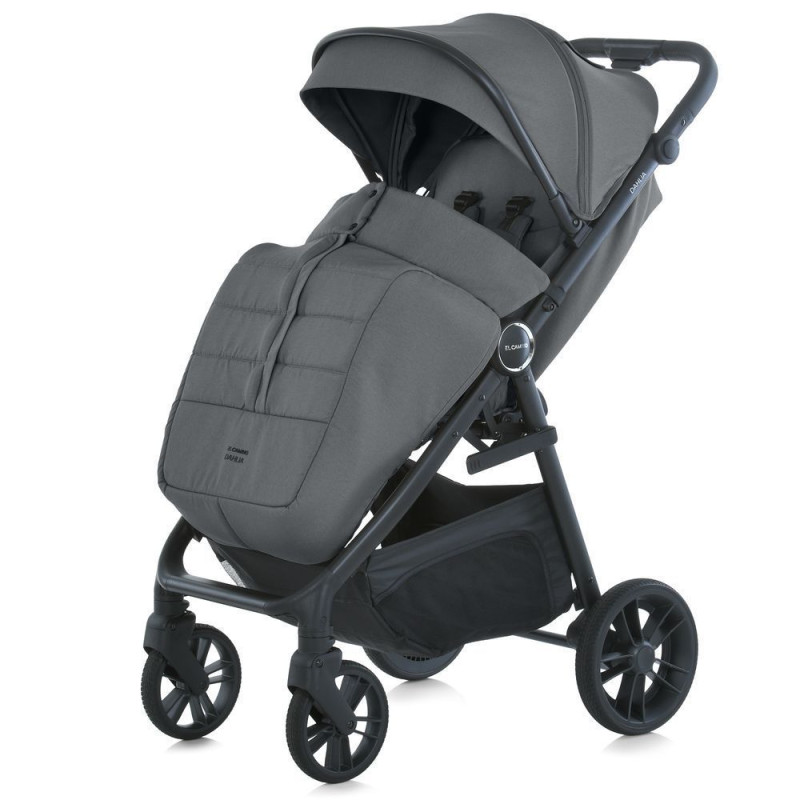 Коляска дитяча ElCamino ME 1181 DAHLIA Volcanic Gray