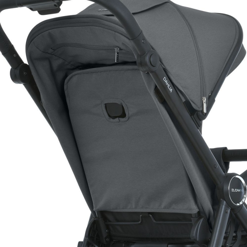 Коляска дитяча ElCamino ME 1181 DAHLIA Volcanic Gray