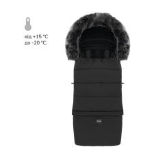 Зимовий конверт Bair Arctic black noire чорний