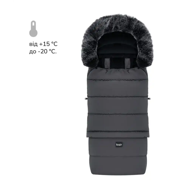 Зимовий конверт Bair Arctic smoke graphite графіт