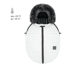 Зимовий конверт Bair Cocon Mini white swan білий