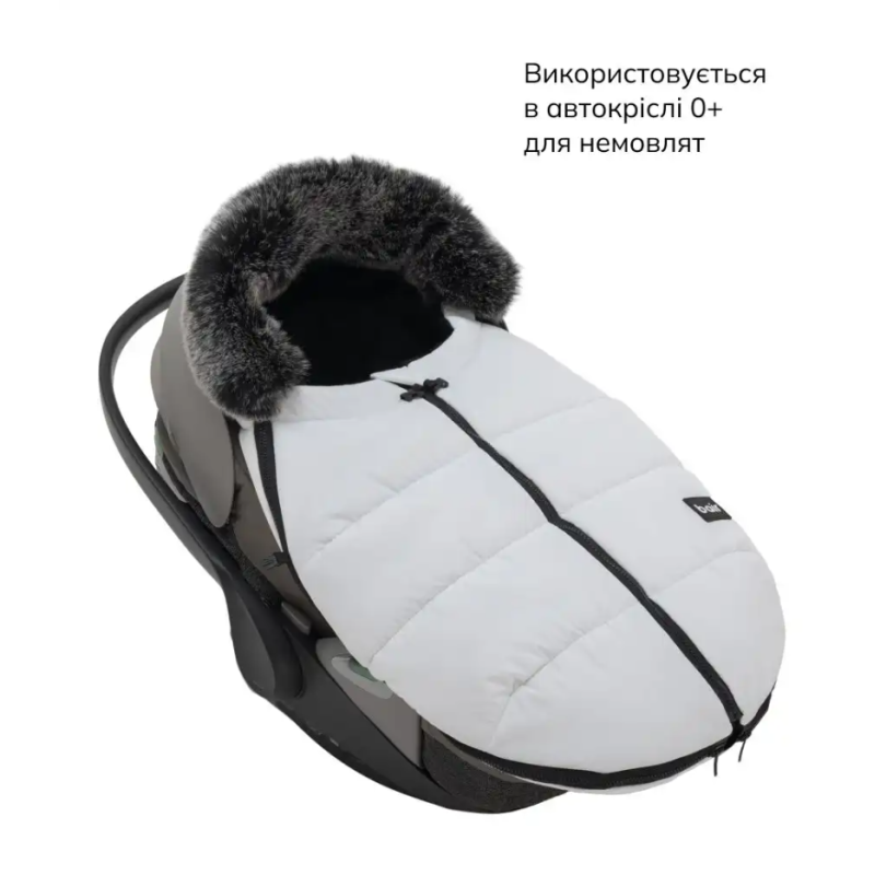 Зимовий конверт Bair Cocon Mini white swan білий