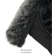 Зимовий конверт Bair Cocon Mini black noire чорний
