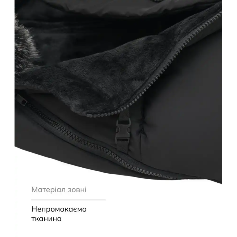 Зимовий конверт Bair Cocon Mini black noire чорний