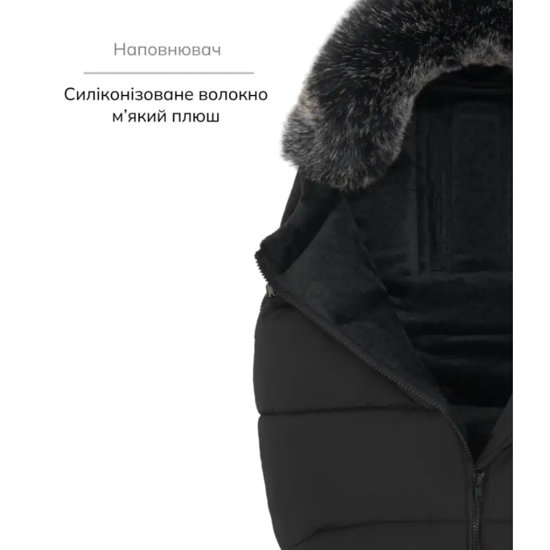 Зимовий конверт Bair Cocon Mini black noire чорний