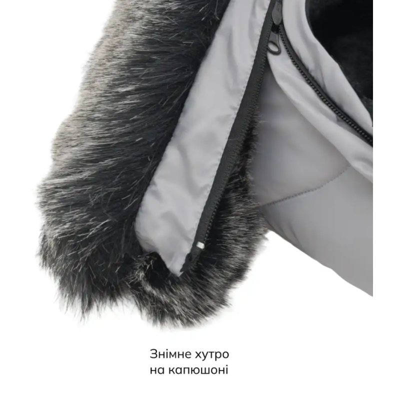 Зимовий конверт Bair Cocon Mini owl grey сірий