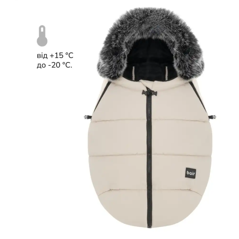 Зимовий конверт Bair Cocon Mini desert beige бежевий