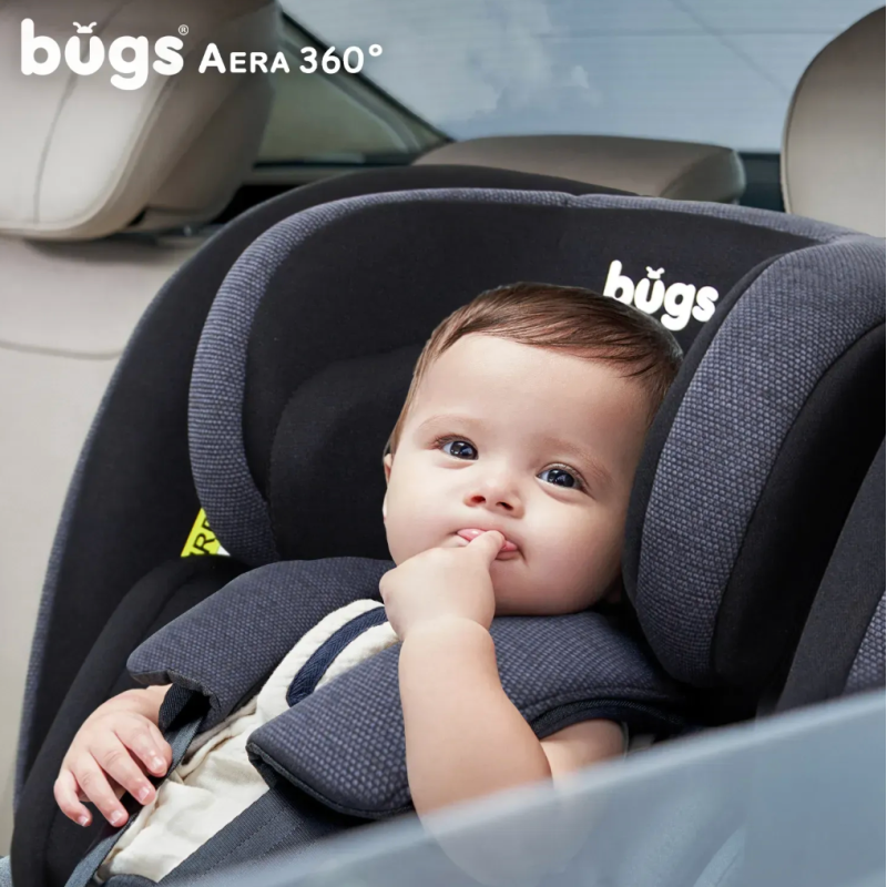 Автокрісло Bugs Aera 360 Shadow grey